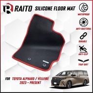 RAITO MAT Toyota Alphard / Vellfire AH40 7 Seater 2023 - Present Car Floor Mat Carpet Customised Car