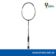 Dunlop Bio-Zaki X5 (3UG6) badminton racket + string and grip