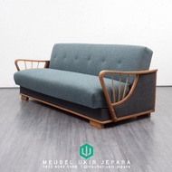 sofa keluarga sofa nonton tv modern minimalis jati terbaru