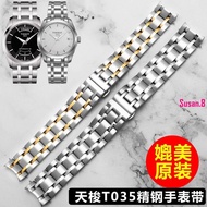 ~~ Stainless Steel Watch Strap Substitute Tissot Cool Picture T035 Steel Band Kutu Stainless Steel Bracelet Men Women 18 22 23mm24Y