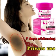 Private Part Whitening Cream Armpit Whitening Bikini Knees Butt Nipple Body Whitening Cream Fade Mel