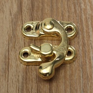 【Thriving】 Antique Metal Lock Mini Decorative Hasps Hook For Wooden Jewelry Box Padlock With Screws