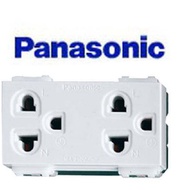 ของแท้ !! ปลั๊กกราวน์คู่ ติดผนัง  Panasonic WEG 15929 !!ถูกมาก !! Wire Series