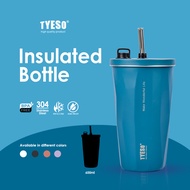 Tyeso Wonderful Tumbler 600ml Insulated Tumbler Premium Hot & Cold Water Bottle with Coffee Mug & Ac