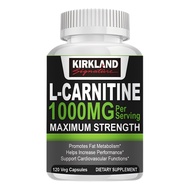 Viên nang KIRKLAND L-Carnitine 1000mg - Thúc đẩy vận chuyển chất béo - Cải thiện hiệu suất thể thao