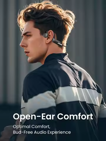 Swimming Headphones IPX8 Waterproof, 32GB MP3 Player Bone Conduction, Bluetooth 5.3 Wireless for Spo