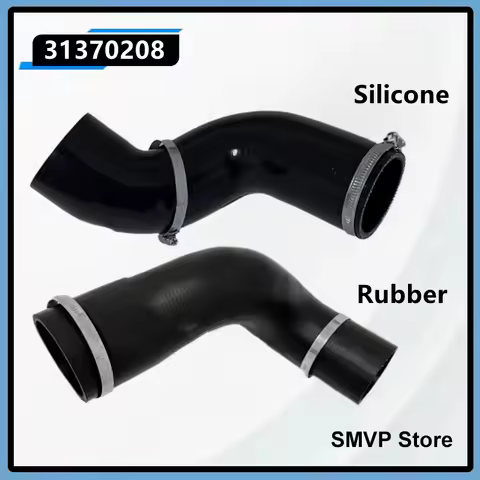 Silicone/Rubber Fit for Volvo S60 S80 V60 V70 Intercooler Tubocharger Air Intake Hose Pipe 31370208