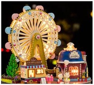 【日本巧鋪】DIY小屋 袖珍屋 娃娃屋 模型屋 材料包 玩具娃娃住屋 創意禮物 一起環遊系列 幸福摩天輪