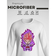 MICROFIBER DRAGON BALL jersey baju pancing muslimah motor sport man long sleeves tshirt lelaki jersi
