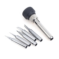 [kanye2dc] Soldering Iron Tips Retainer Sleeve Kit Copper Base for 936 Stations Electronic Devices a