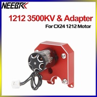 NEEBRC 1212 3500KV Outrunner Rotor Motor Brushless 1-3S With Motor adapter For TRX4M SCX24 FMS FCX18