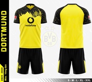 Bộ Thể Thao Bóng Đá Dortmund Vàng 2025-2026