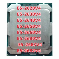 โปรเซสเซอร์ Xeon E5-2620V4 E5 2620V4 2630V4 2640V4 2650V4 2660V4 2680V4 2683V4 2682V 4เครื่องประมวลผ