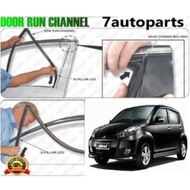 Original Spec Myvi First Model 2005-2010y door Glass Run channel Getah Pintu Cermin
