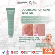 REGLOW DOUBLE ACTION ACNE SPOT GEL ACNE SPOT MEDICINE, REMOVES ACNE