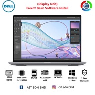 Dell Precision 5470 14"FHD+ Intel® Core™ i9-12900H 32GB 512GB SSD RTX A1000 4GB W11P (Display Unit)
