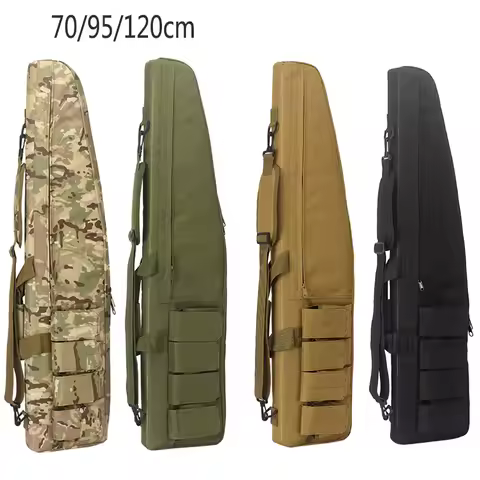 Tactical 70/95/120cm Rifle Bag Gun Case AR15 AK47 Sniper Rifle Scope Airsoft Shotgun Shoulder Bag Sh