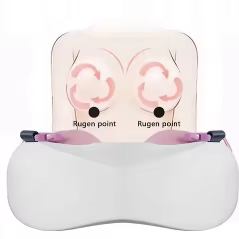 Wearable Breast Enlargement Massager Machine Anti-breast Sagging Udder Lifting Enhance Lymphatic Dra