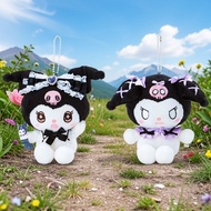 Black Lolita Demon Cute Plush Keychain Keyring Kids Toys for Girls Gift DY53 XL1X 4XCE MCOK