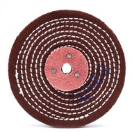 GlobalHouse BTX Felt Wheels 4x0.5 Inches Leather Type