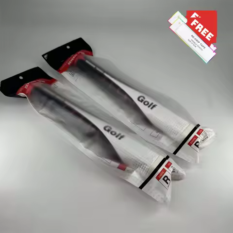 Free 1/5pcs Tape RESEVER TAPER Series Round Golf Clubs Grip Large PU Putter Handle Rubber Medium Iro