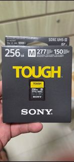 SONY 256GB TOUGH SDXC UHS-II 記憶卡