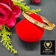 🔥COP916🔥BANGLE CARTIER BATU (SUASA)