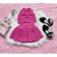 PLEATED KOREAN INSPIRED SKIRT TERNO FOR KIDS/SMALL(FIT 1-3 Y.O) MEDIUM(FIT 4-6 Y.O)