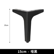4pcs/Set Kaki Sofa hitam Segitiga 10CM 15CM / Kaki Sofa hitam/cabinet coffee table feet hardware din