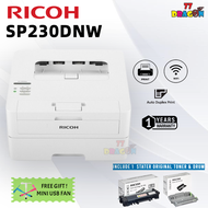 Ricoh SP230DNW SP 230DNW SP 230 DNW SP230 DNW Mono Single Print Laser Printer (DUPLEX,NETWORK,WIFI)