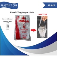 Plastic T Cup Plastic Carry Cup 1 Cup Plastic Take Away Cup