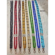 Amulet Necklace Artificial Crystal Bead Amulet Necklace (Stainless Steel Accessories)