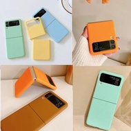 包郵 Samsung Z Flip3/Z Flip phone case 💕 淨色三星手機殼💕13 colors