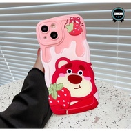 SS800 SOFTCASE WAVY WAVE SILIKON SOFT CASE CASING MODEL GELOMBANG CLEAR POOH & LOTSO FOR OPPO A38 A1