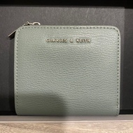 Charles &amp; Keith 拉鍊式短夾