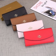 Coa Wallet Men's Women's Classic Leather Fashion Wallet Card Holder Ready Shipping Zipper Wallet Card Holder Zipper Wallet Bifold 60025-45 ch