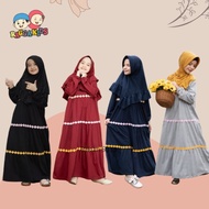 [Best Quality] Dress/Gamis Anak Perempan Muslim Boho Style By Ragga