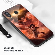 Samsung Galaxy A8 Star Hardcase 2D Glossy Case Latest A0T Motif Custom Case - Aesthetic Case - Anime