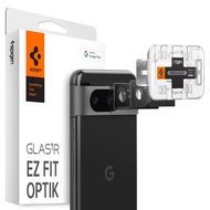 SPIGEN ฟิล์มกระจกเลนส์กล้องสำหรับ Pixel 8 Series [Glas.tR EZ Fit Optik] ป้องกันรอยกล้องขีดข่วนและติด