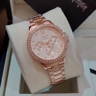 JAM TANGAN WANITA ALEXANDRE CHRISTIE AC 2768 FULL ROSE GOLD ORIGINAL