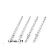 REP Tamiya 94809 AO 2x38 Threaded Reinforced AO Silver Pole/