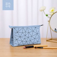 全城熱賣 - 菱形化妝包大容量化妝品收納包便攜旅行多功能收納袋PU防水洗漱包(平行進口)