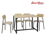 San-Yang Four Seater Dining Set 300274