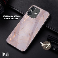 OPPO A5i 2025 Glass Softcase Latest Mobile Phone Case - OPPO A5i 2025 Sentralacc Mobile Phone Protec