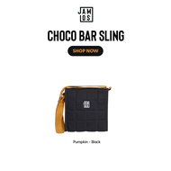 Jamlos Choco Bar Sling - túi vải canvas chần đeo chéo hộp vuông Jamlos