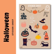 yun Halloween Sticker Sheet 006 Journal Sticker A7 size