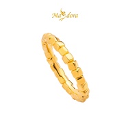MASDORA 999 Gold Ring Rings Cincin Emas ~ Cubic Perlee (EMAS 999/24K)