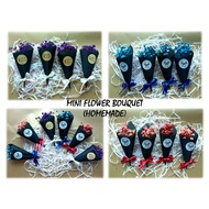 [4 PCS] MINI FLOWER BOUQUET DRIED FLOWER GIFT DOOR GIFT (WITH BOX) -TAFFY