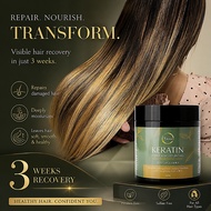 [J.itorii]Keratin Repair & Moisturizing Treatment Hair Mask/【J.itorii】Mask Rawatan Rambut Keratin & 
