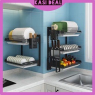 [Hot Item]Rak Pinggan Gantung Di Dinding-Plate Rack-Rak Pinggan Murah-Kitchen Wall Rack-Dish Rack Dr